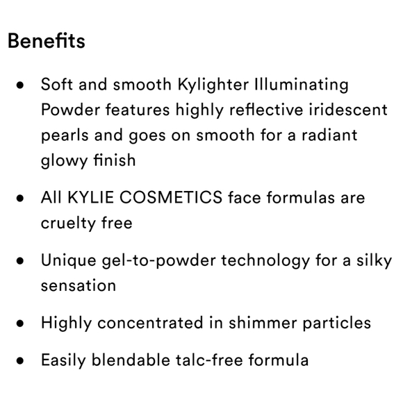 KYLE COSMETICS KYLIGHTER ILLUMINATING POWDER. - Picture 9 of 10